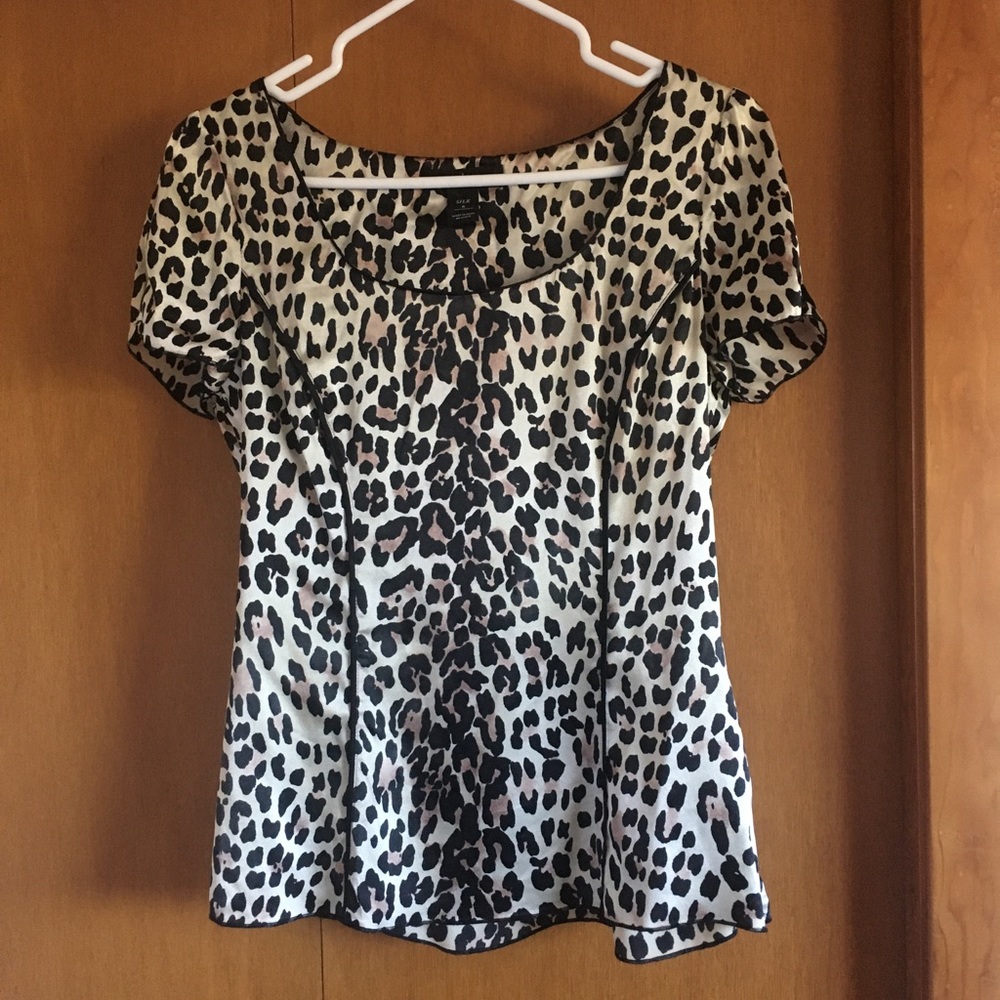 White House Black Market silk blouse